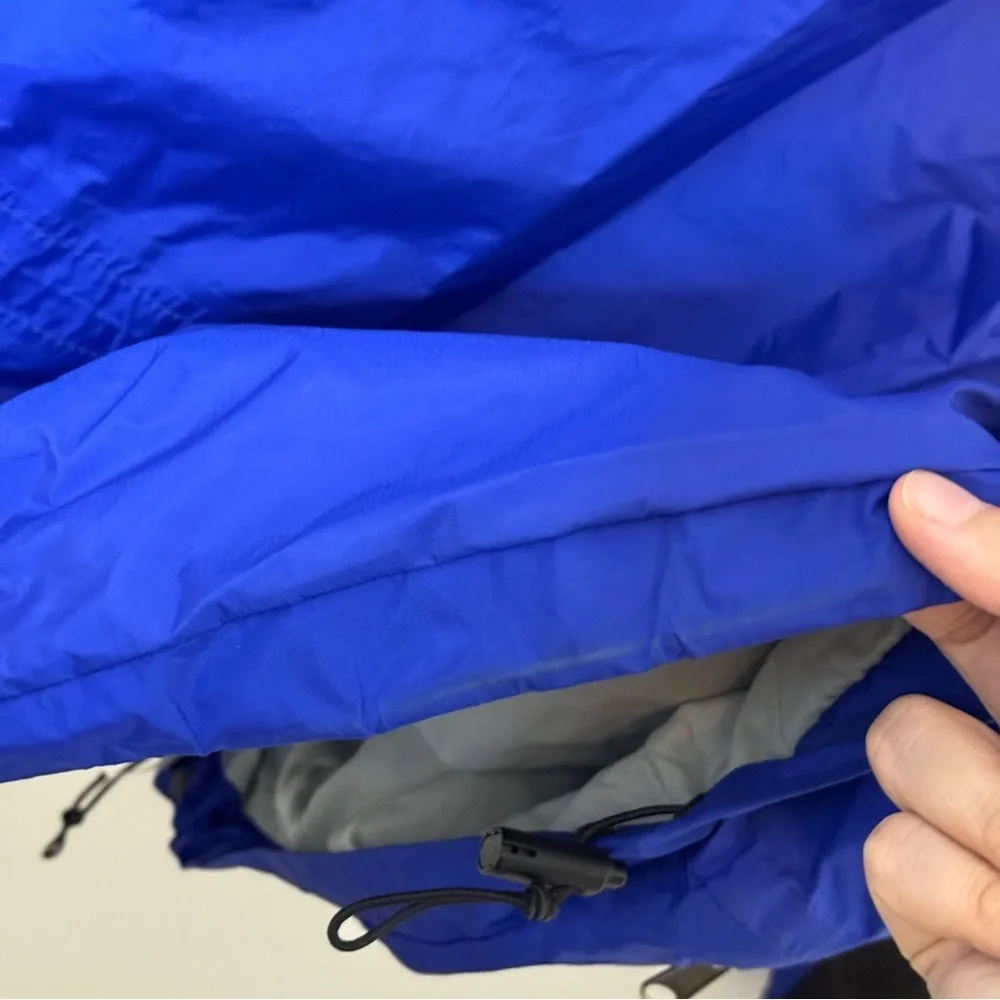 The North Face Vintage Gore Tex Jacket Men’s Size Medium Retro Ski Blue Purple